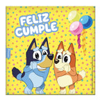 Servilletas Cumpleaños Bluey x 10