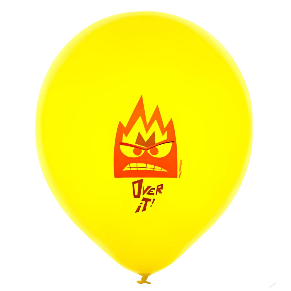 Globos Cumpleaños Intensamente x 9