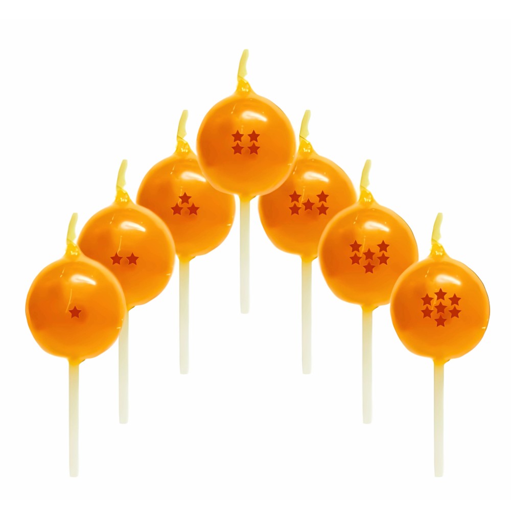 Set 7 Velas Dragon Ball