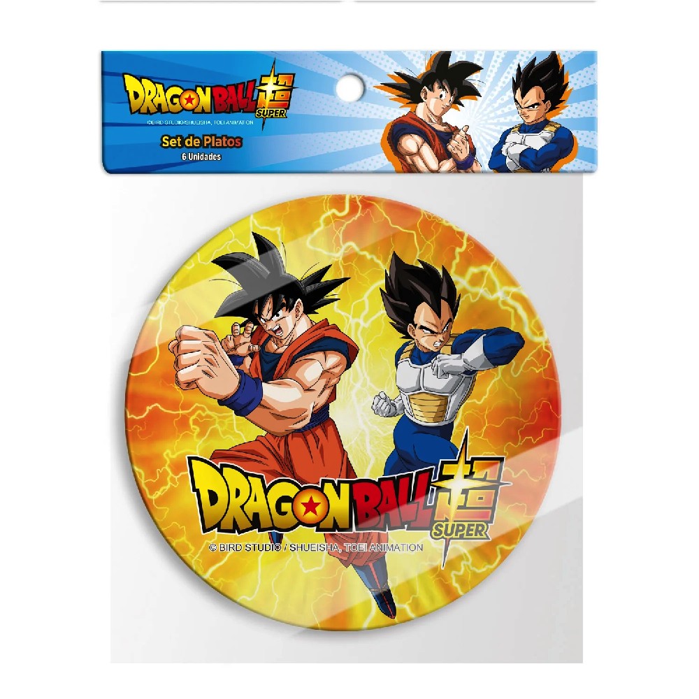 Platos Dragon Ball x 6