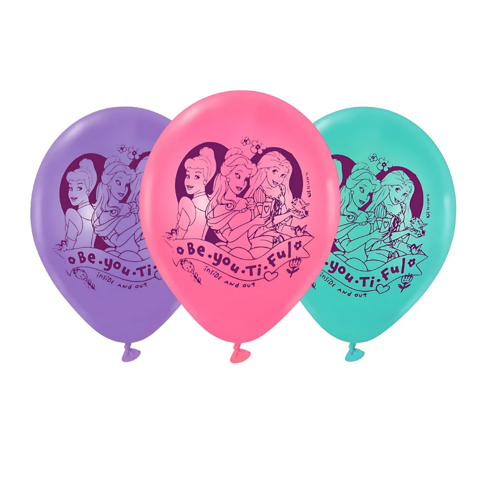 Globos Princesas Disney x 12