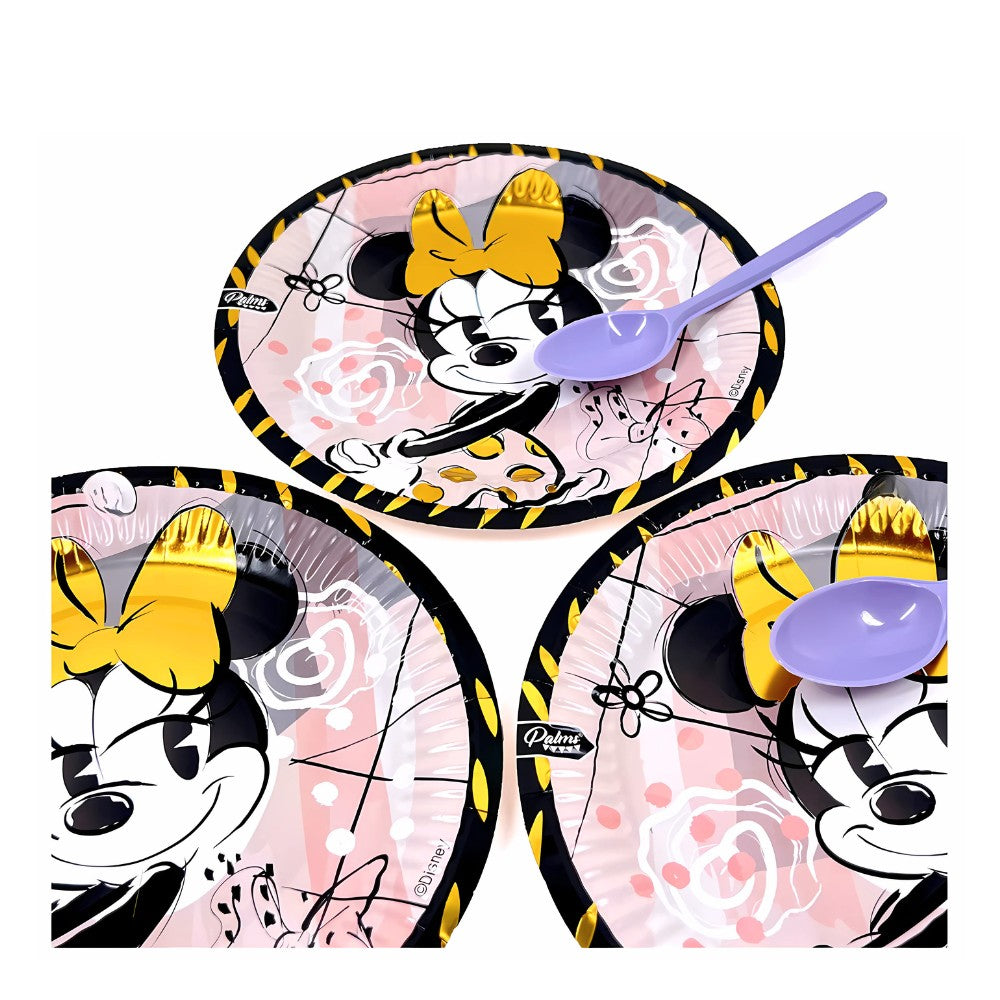 Platos Minnie Mouse Juvenil x 6