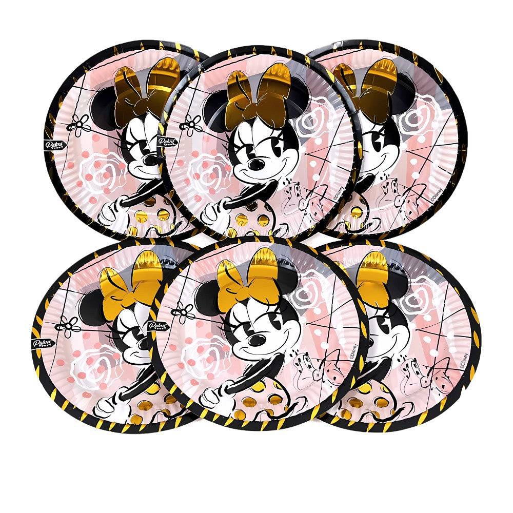 Platos Minnie Mouse Juvenil x 6