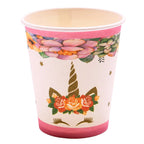 Vaso Unicornio Kawaii x 6