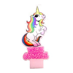 Vela Unicornio Feliz Cumple