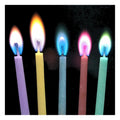 Vela Llama de Colores x 5
