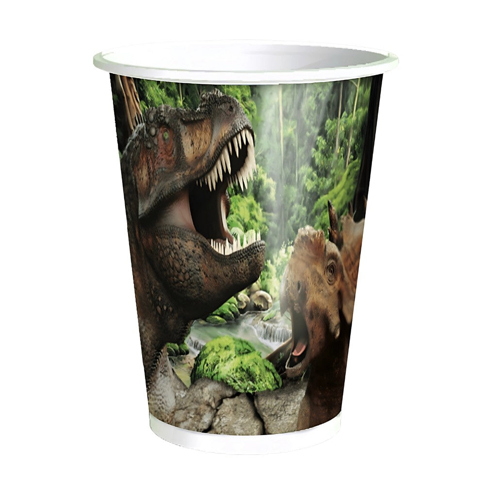 Vasos Dinosaurio Jurásico x 6