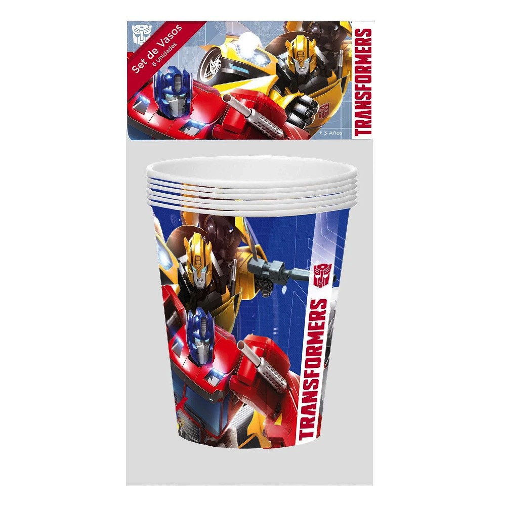 Vasos Transformers x 6