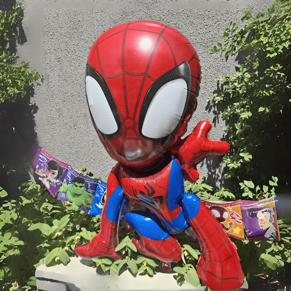 Globo Metálico Figura Spidey