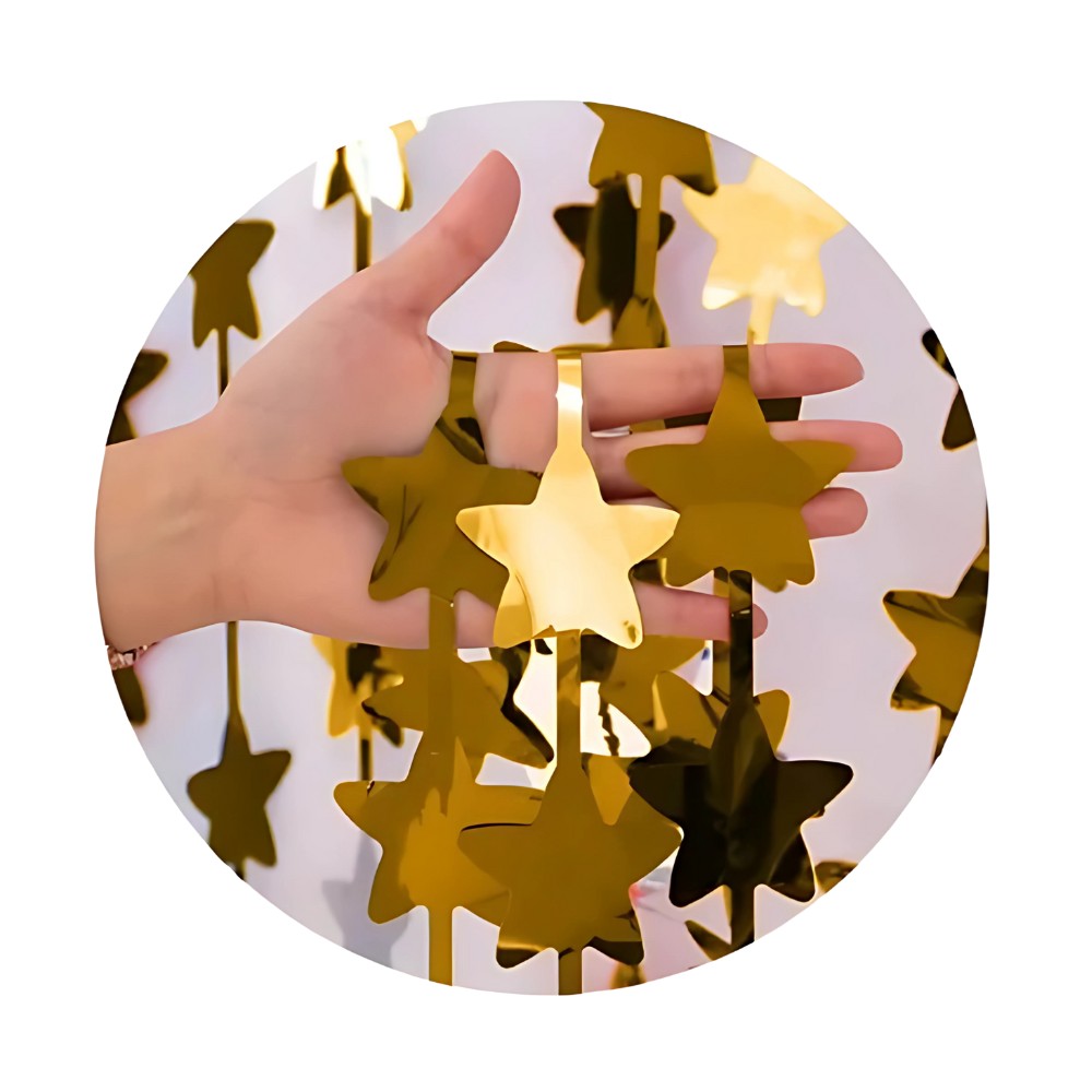 Cortina Metálica Estrellas