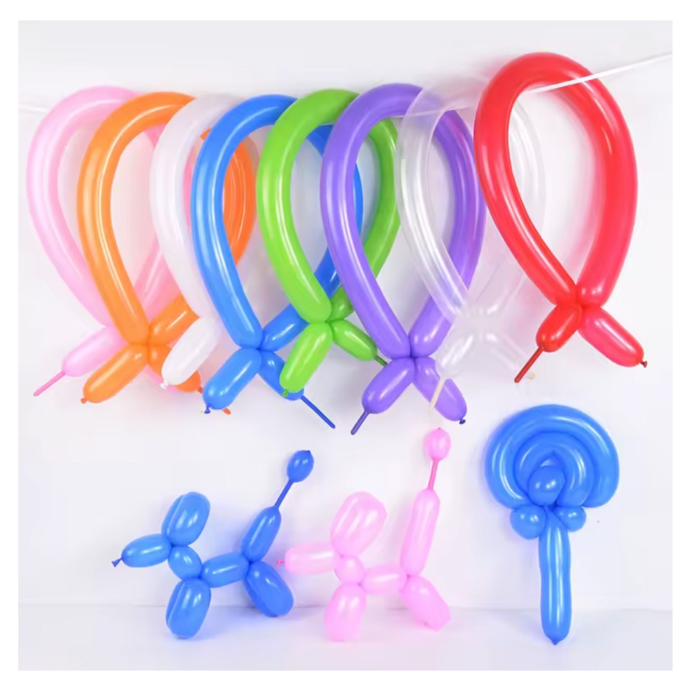 Globos Figura Colores x 50