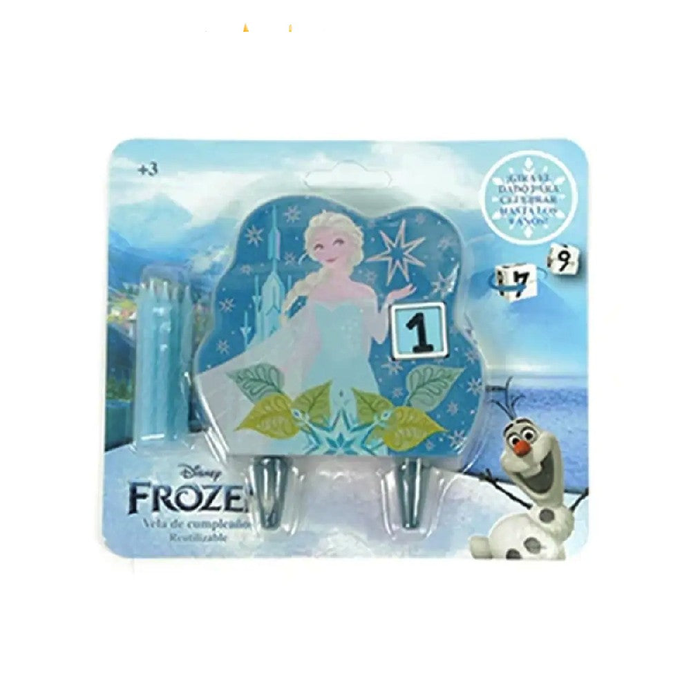 Vela Cumpleaños Frozen