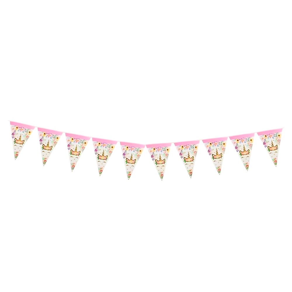 Banderín Unicornio Kawaii