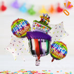 Set Globos Torta x 5