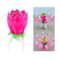 Vela Musical Flor de Loto