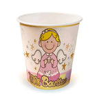 Vasos Mi Bautizo Rosado x 6