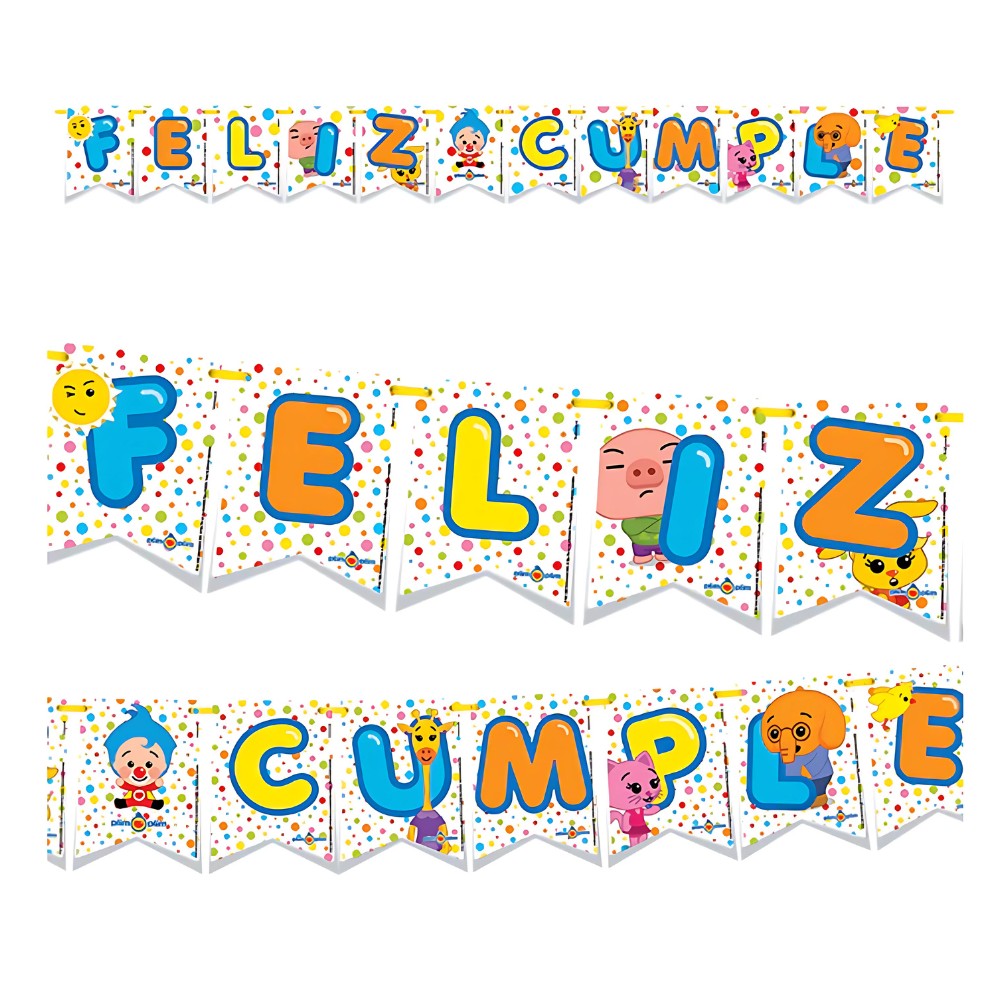 Guirnalda Cumpleaños Plim Plim