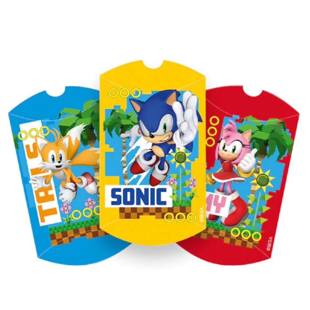 Caja Sorpresa Sonic x 6