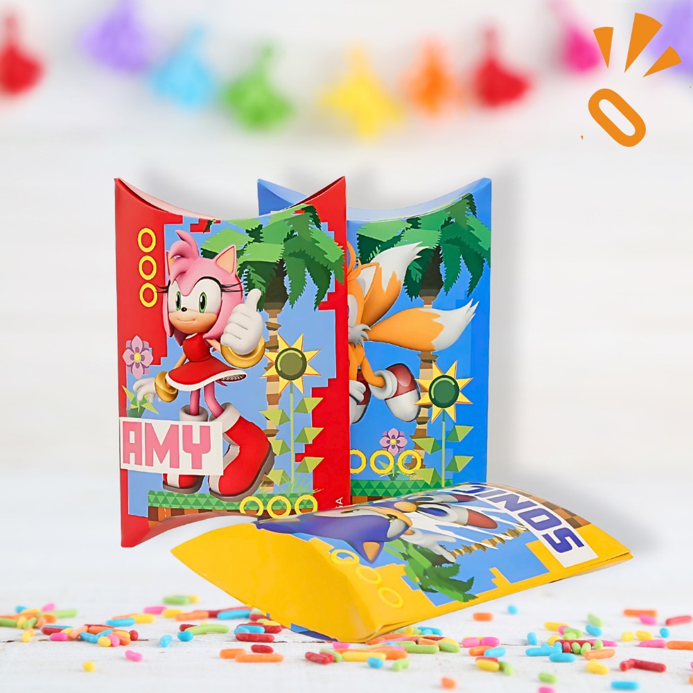 Caja Sorpresa Sonic x 6