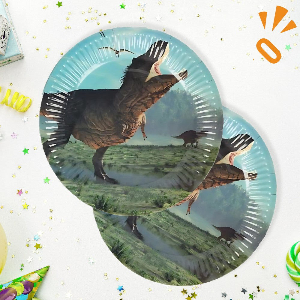 Platos Dinosaurio x 6