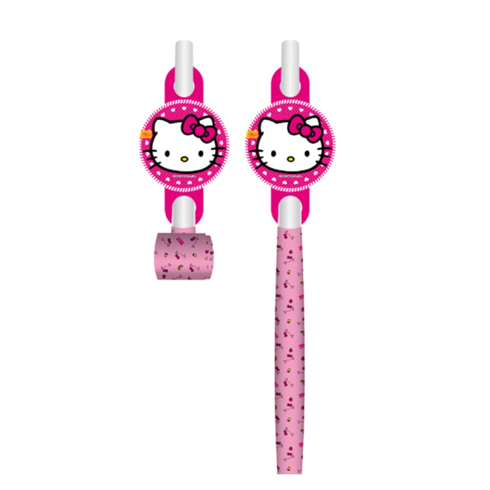 Pito Serpiente Hello Kitty x 6