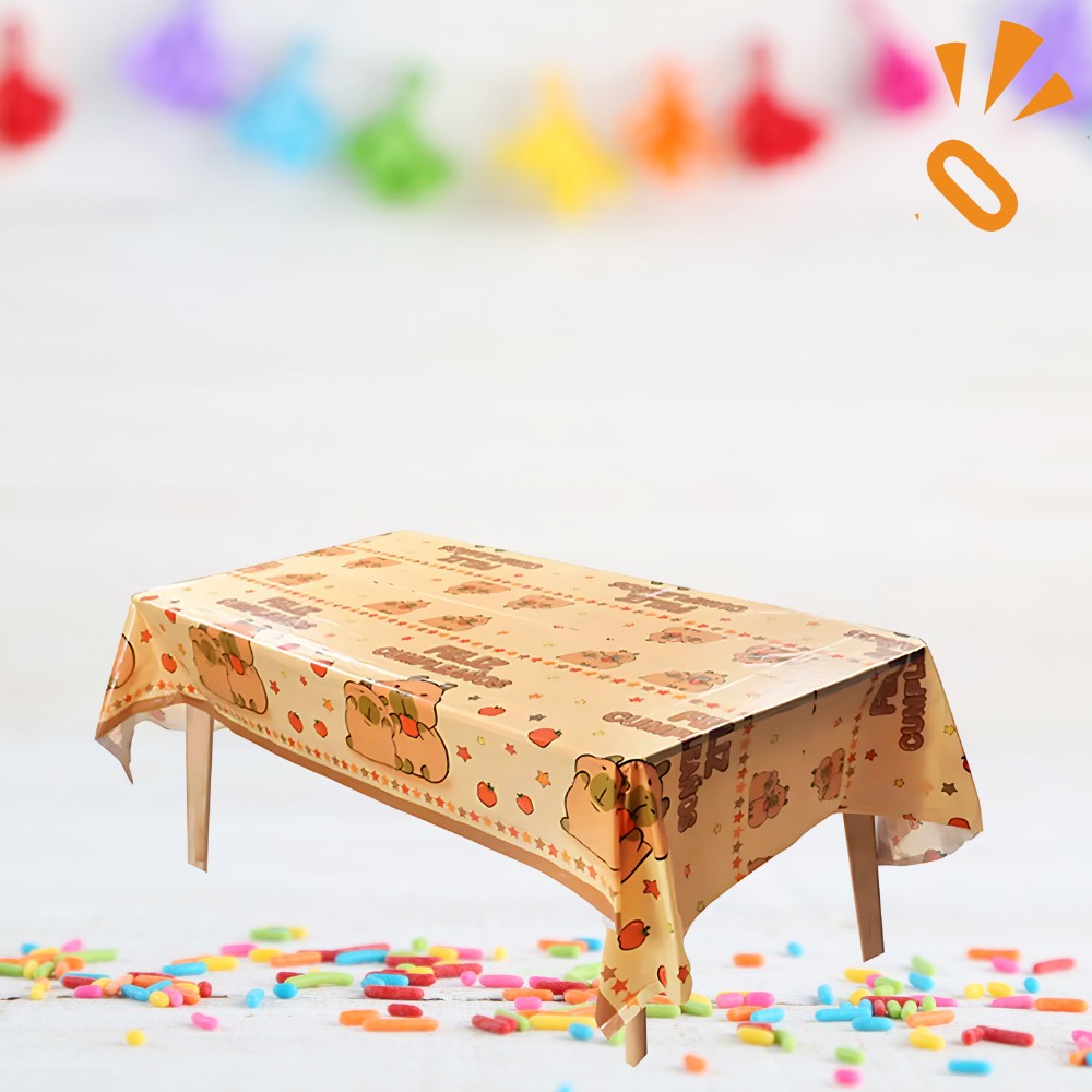 Mantel Cumpleaños Capibara