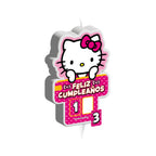 Vela Cumpleaños Hello Kitty