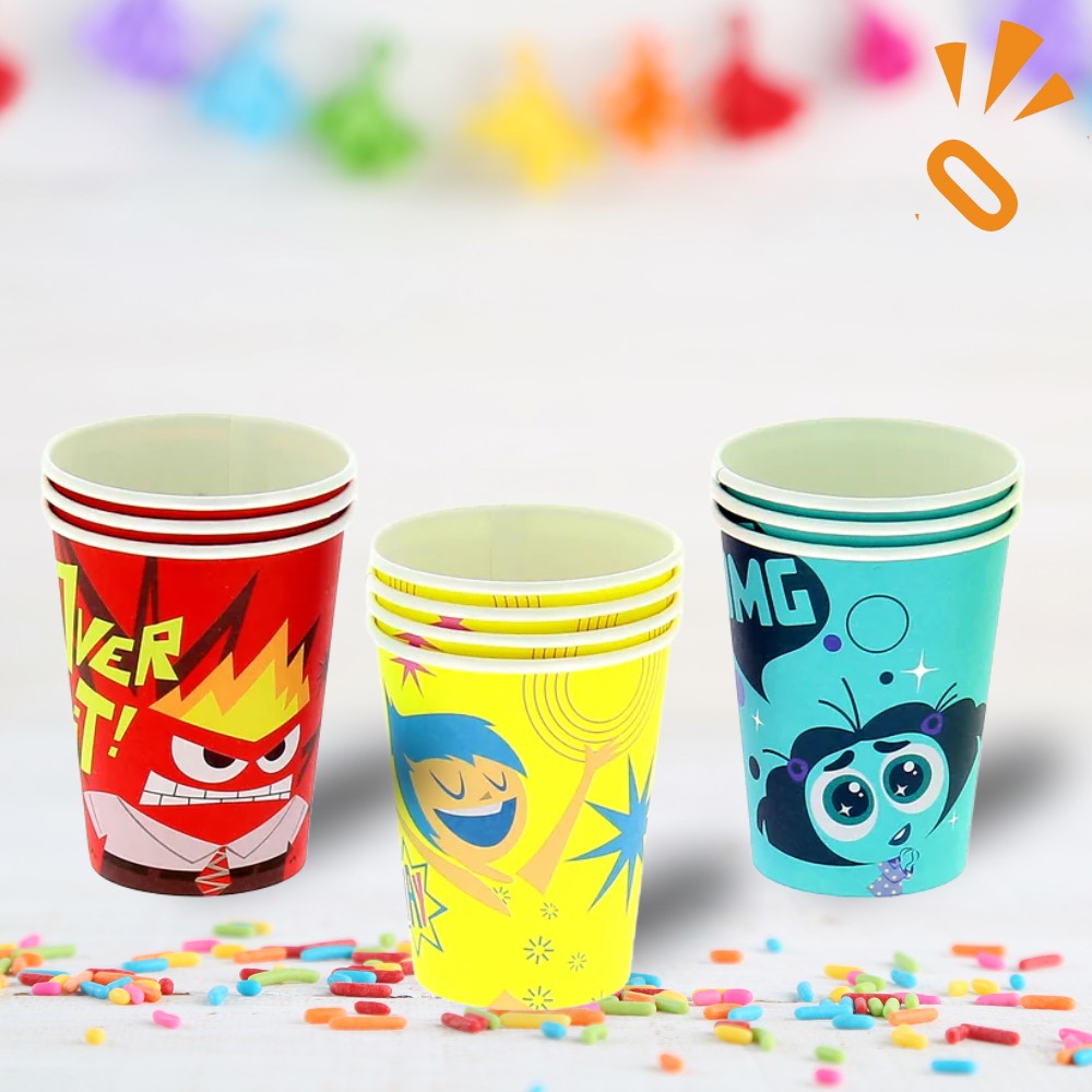 Vasos Intensamente x 10