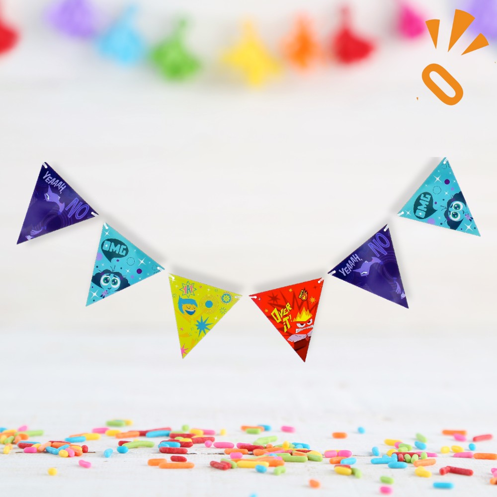 Banderín Cumpleaños Intensamente