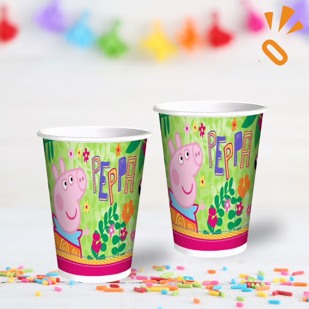 Vaso Peppa Pig x 6