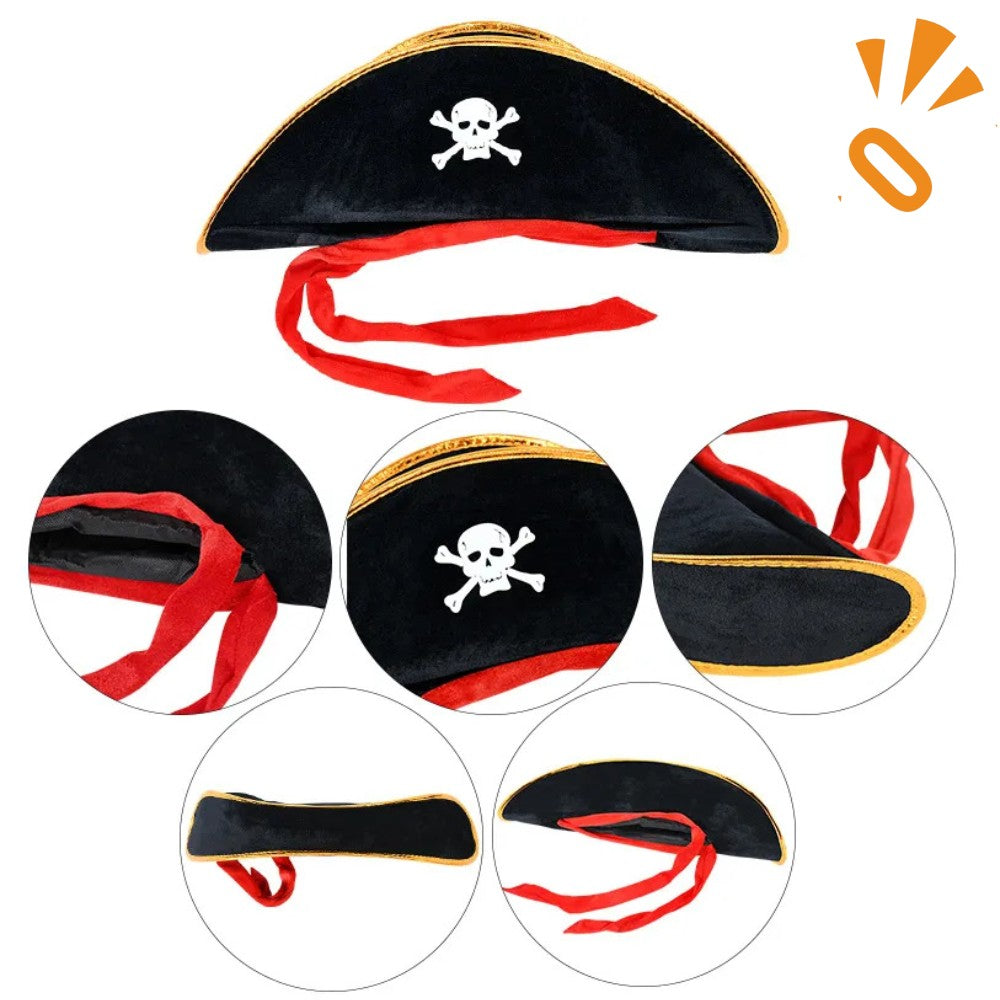 Gorro Pirata Terciopelo