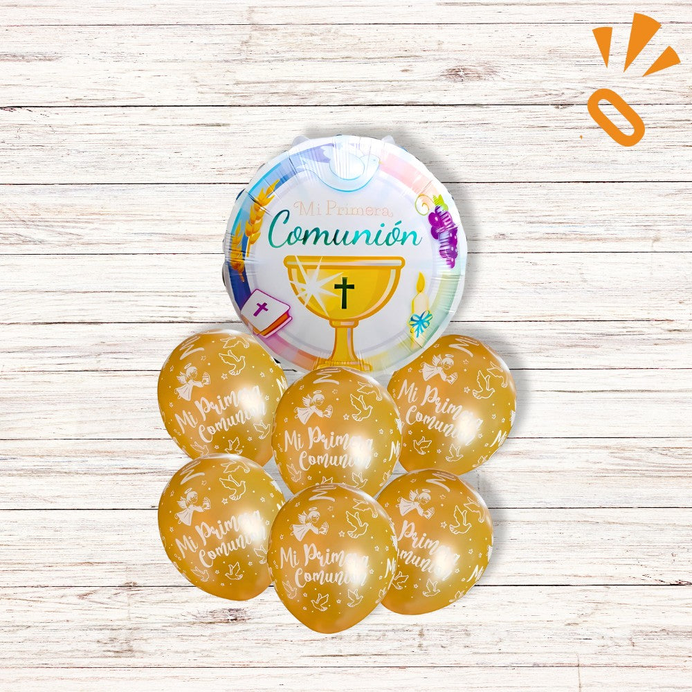 Set Globos Primera Comunión