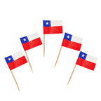 Pinchos Bandera Chile x 25