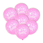 Globos Baby Shower R12 x 25 Rosado