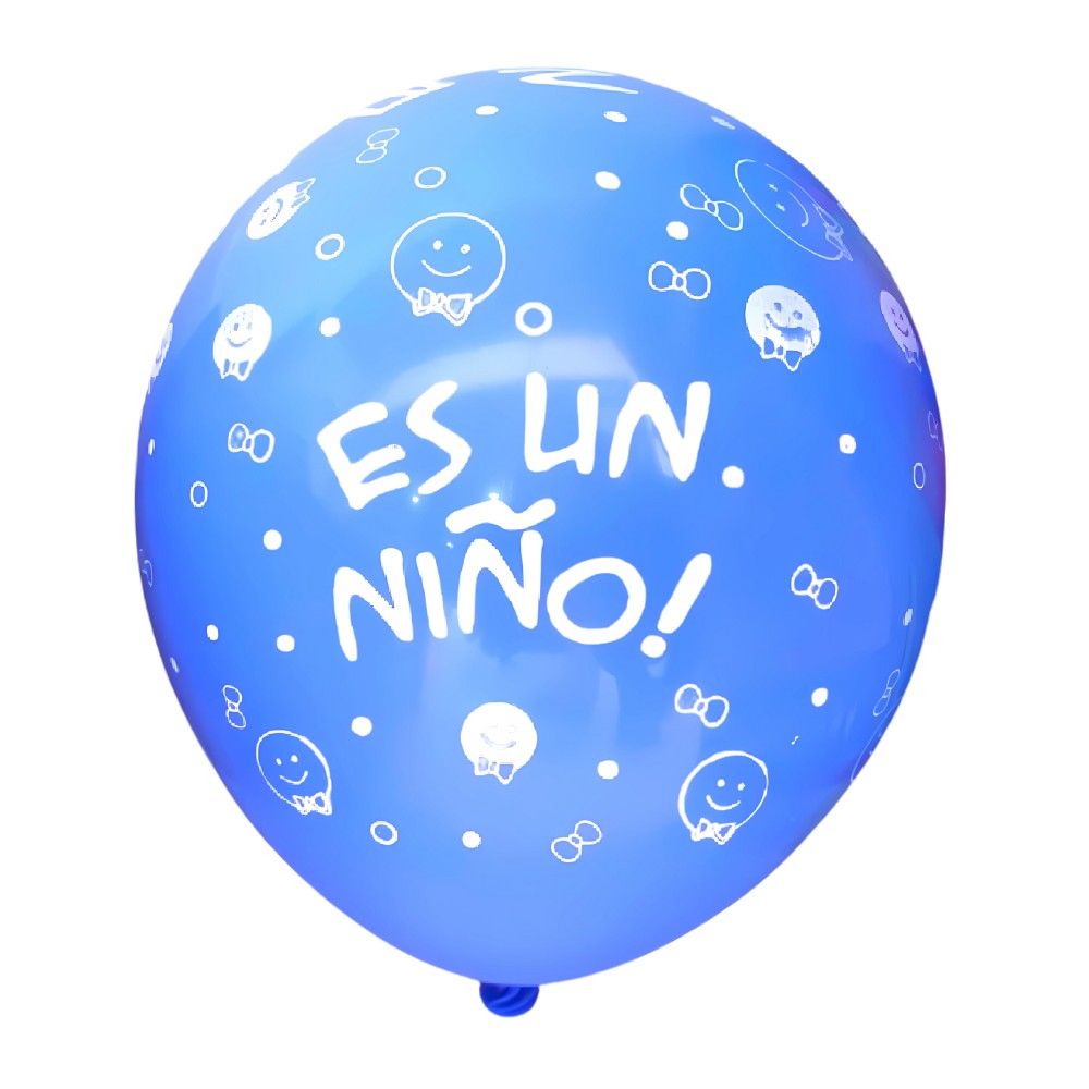 Globos Baby Shower "Es un Niño"  x 6