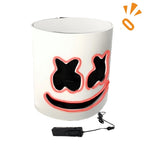Máscara Marshmello Led Completa