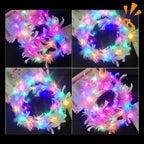 Cintillo Plumas Led