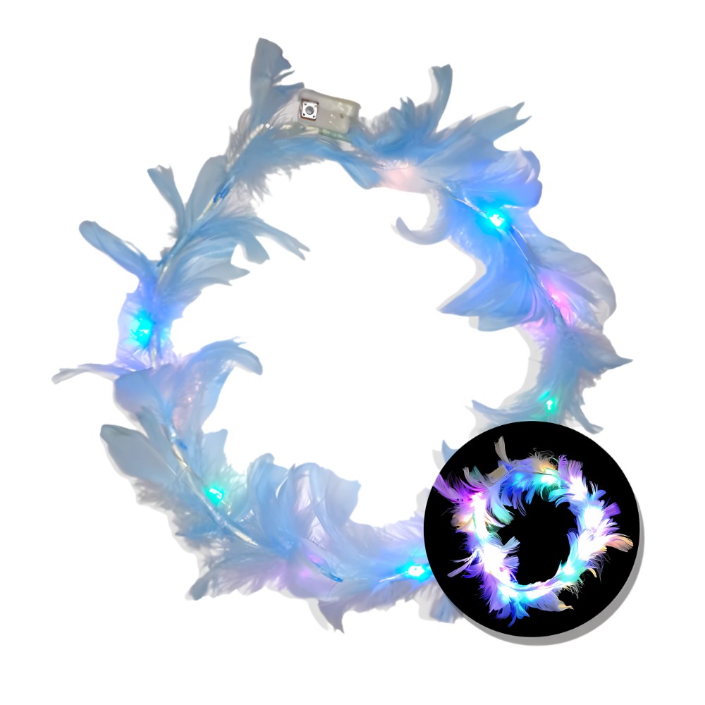 Cintillo Plumas Led