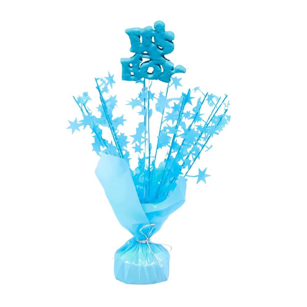 Centro de Mesa Baby Shower Celeste