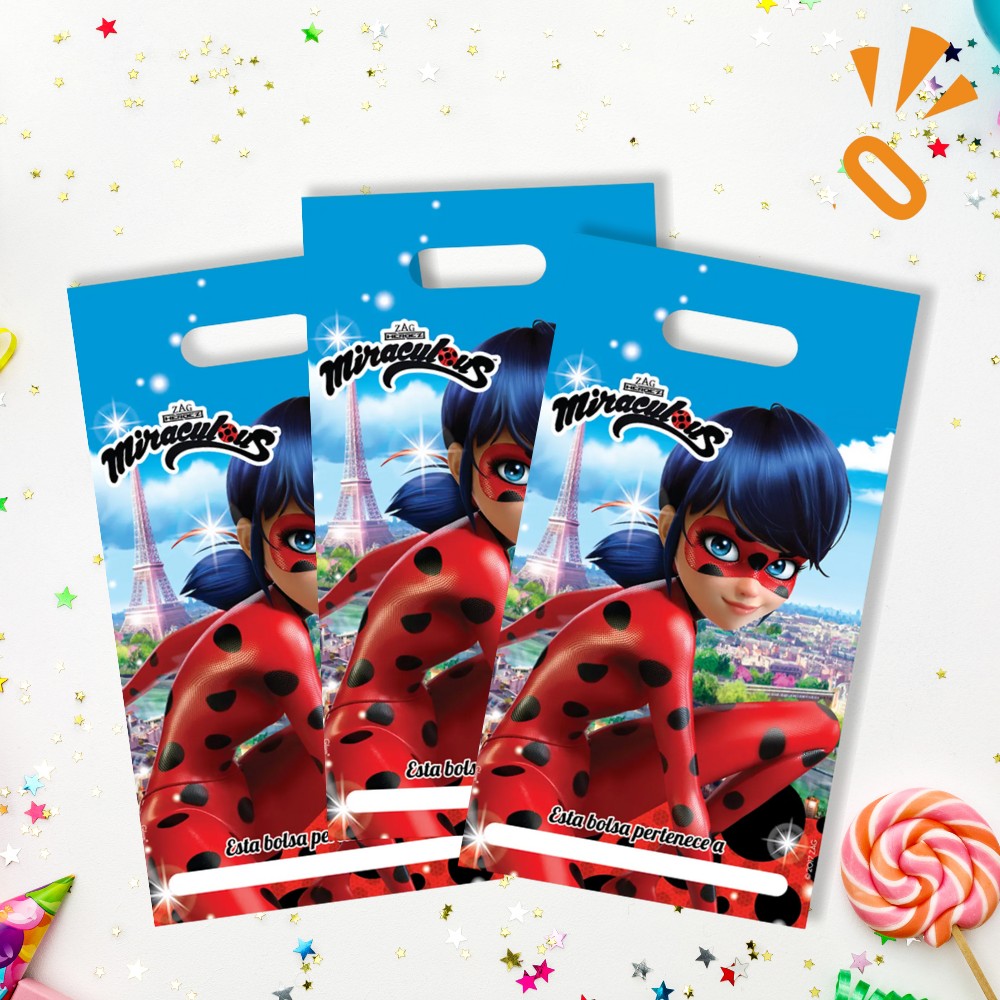 Bolsa Dulces Ladybug x 6