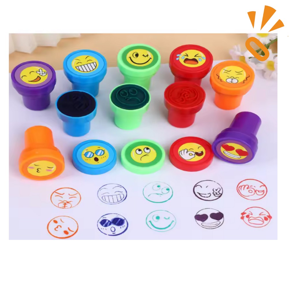 Timbres Emoji x 12