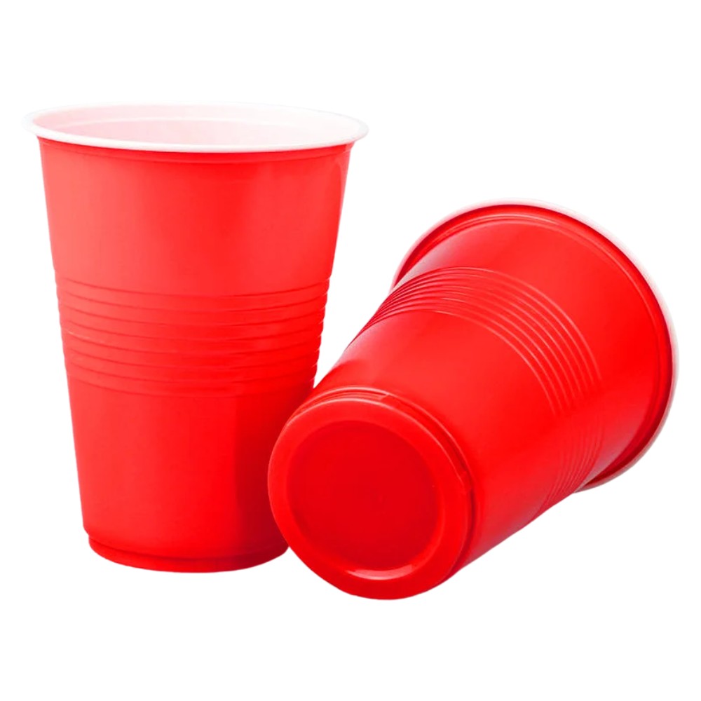 Vaso Plástico 480 cc Colores x 10