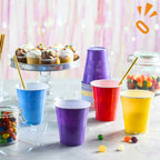 Vaso Plástico 480 cc Colores x 10