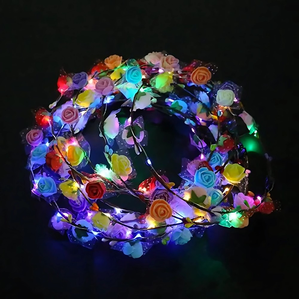 Cintillo Flor Led