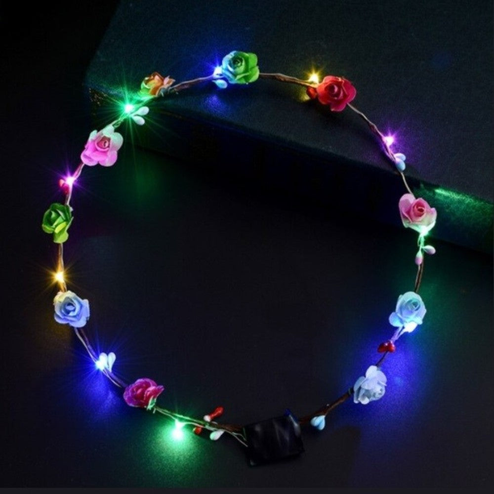 Cintillo Flor Led