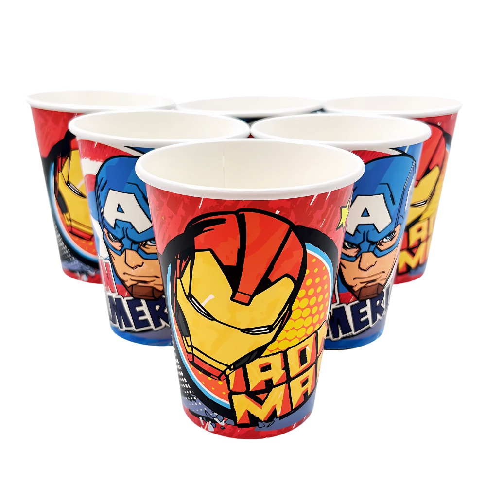 Vasos Avengers x 6