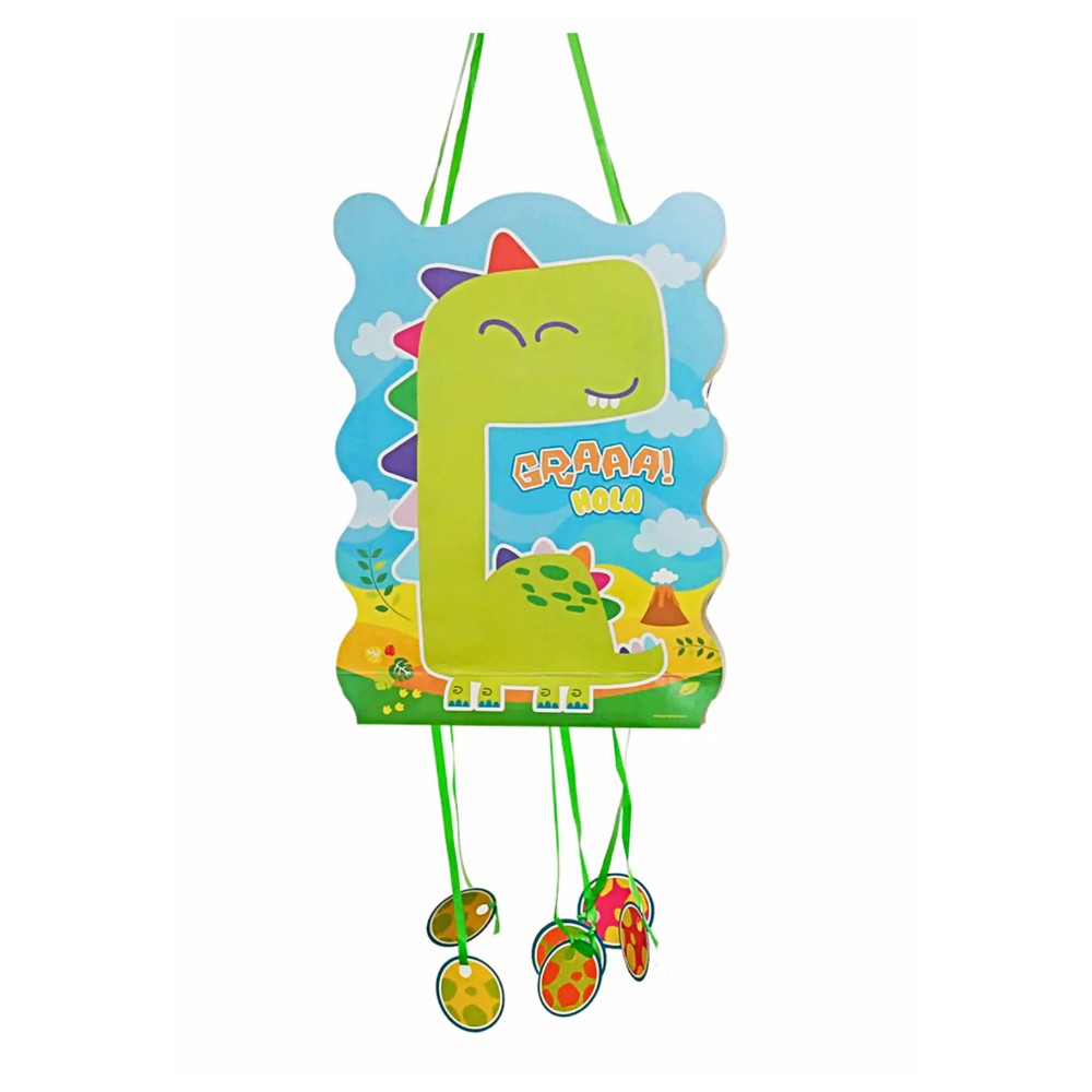 Piñata Plana Dinosaurio Peque