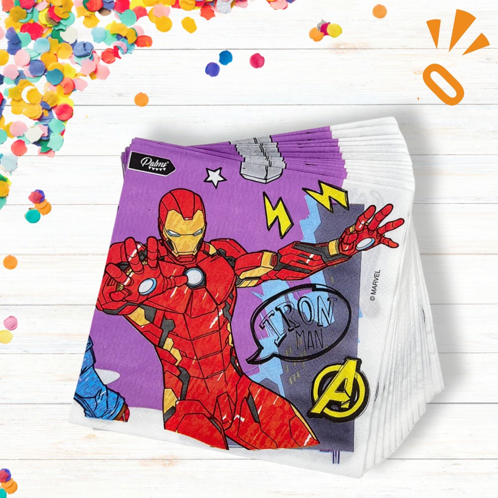 Pack Cumpleaños Avengers x 6