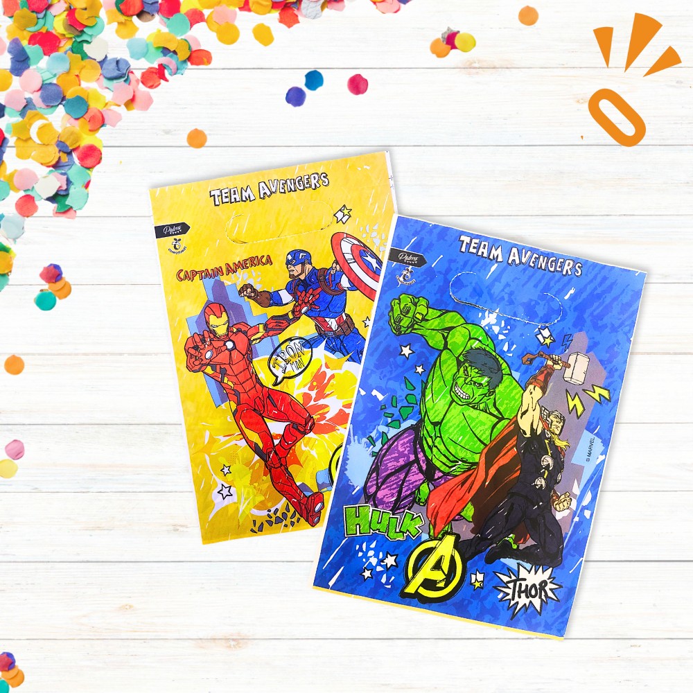 Pack Cumpleaños Avengers x 18