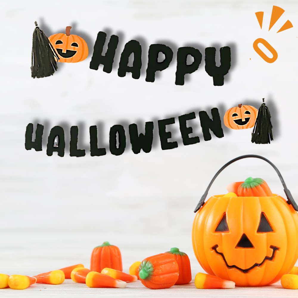 Decoración Guirnalda Happy Halloween